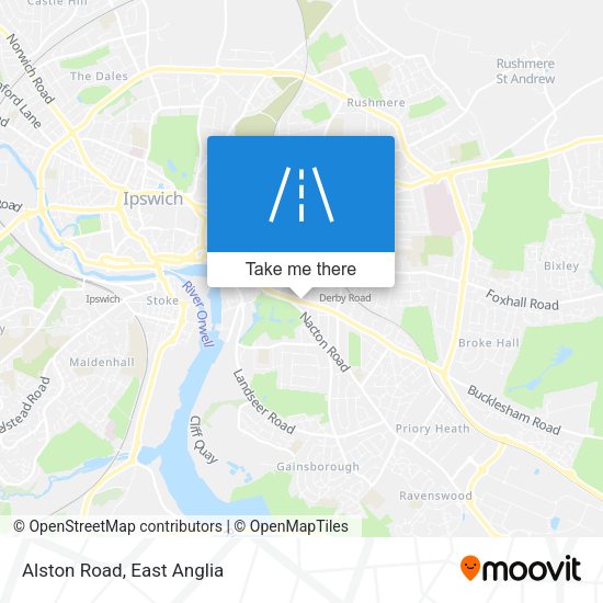 Alston Road map