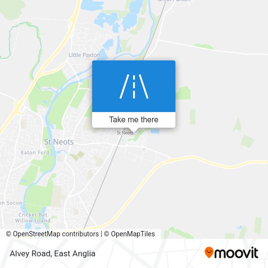 Alvey Road map