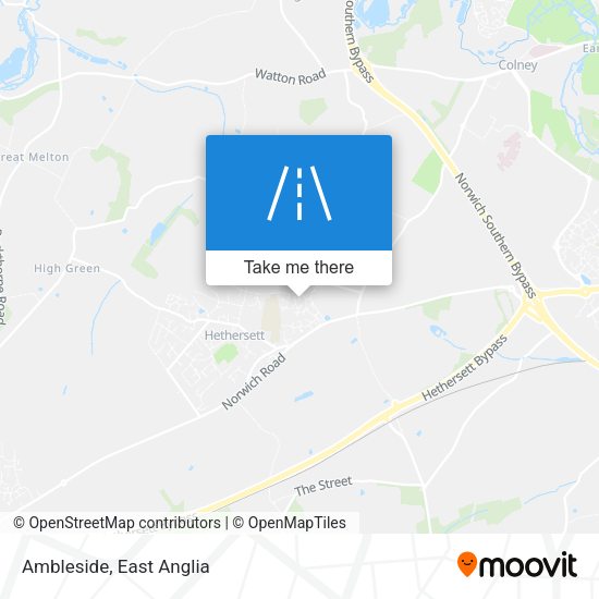 Ambleside map