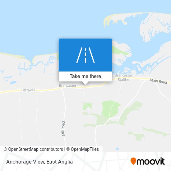 Anchorage View map