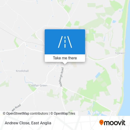 Andrew Close map