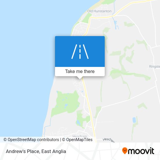 Andrew's Place map