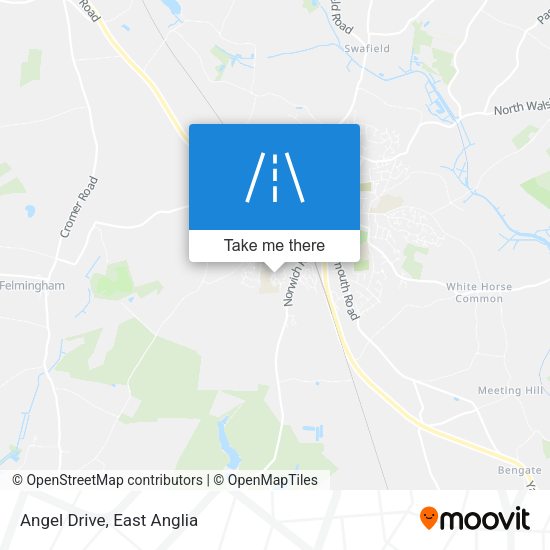 Angel Drive map
