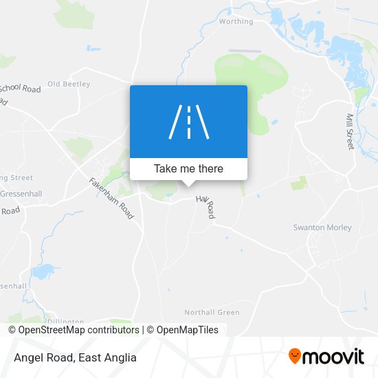 Angel Road map
