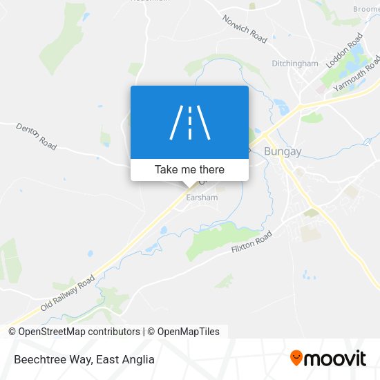 Beechtree Way map