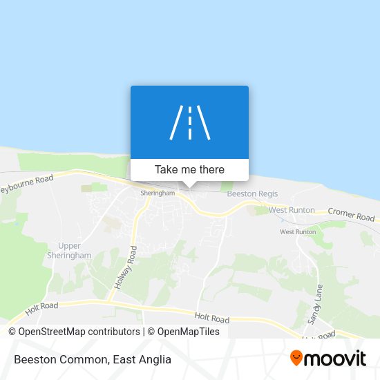Beeston Common map