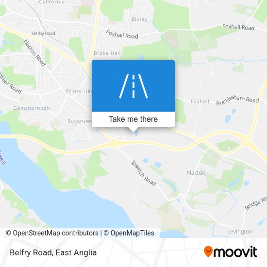 Belfry Road map