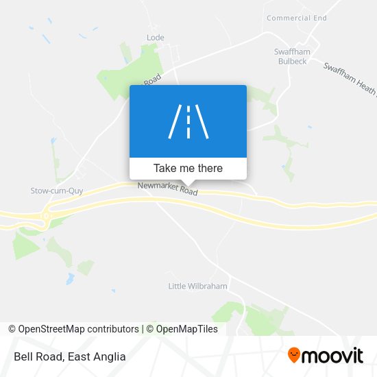 Bell Road map