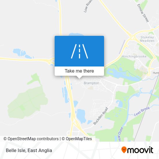 Belle Isle map