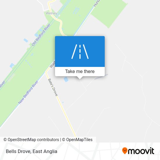 Bells Drove map