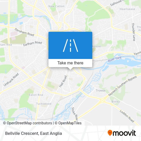 Bellville Crescent map