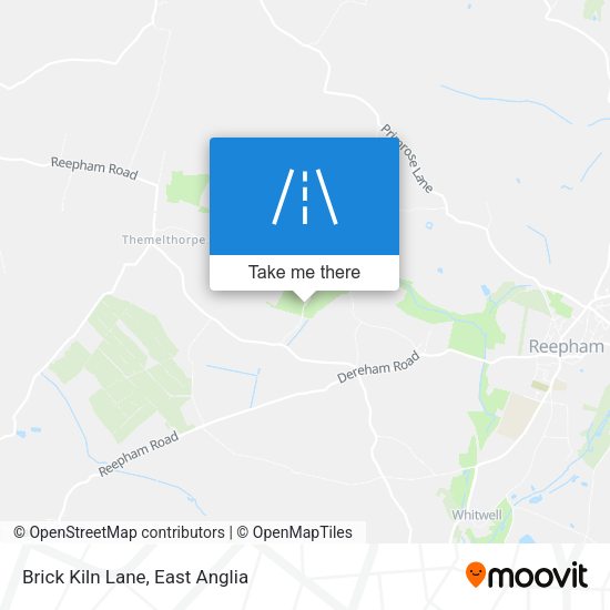 Brick Kiln Lane map