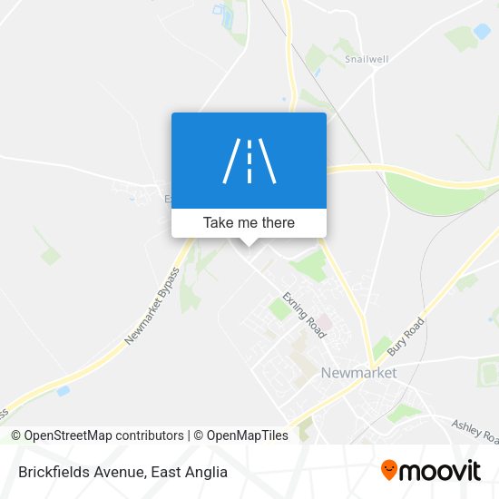 Brickfields Avenue map
