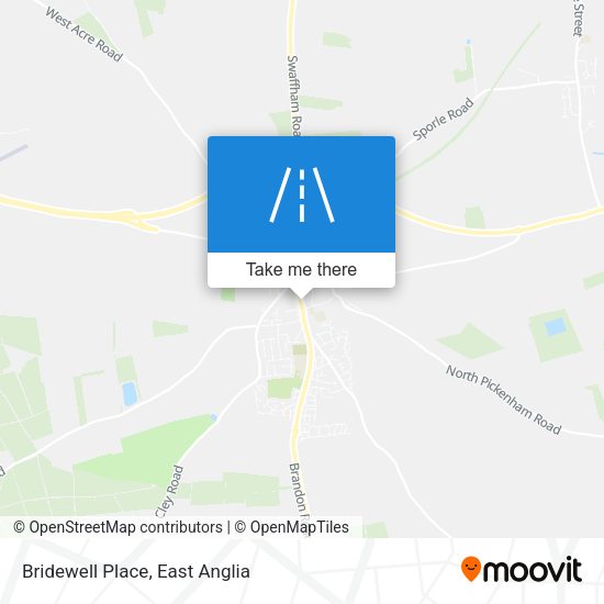 Bridewell Place map