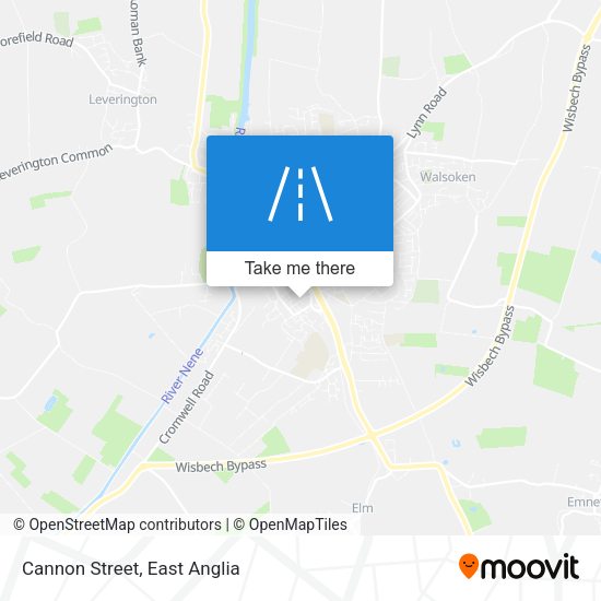 Cannon Street map