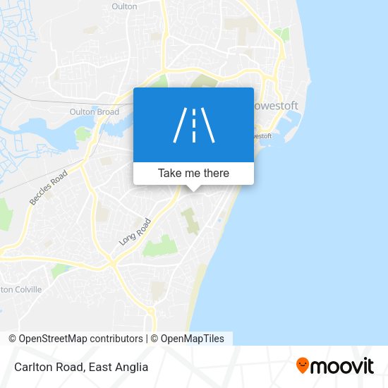 Carlton Road map