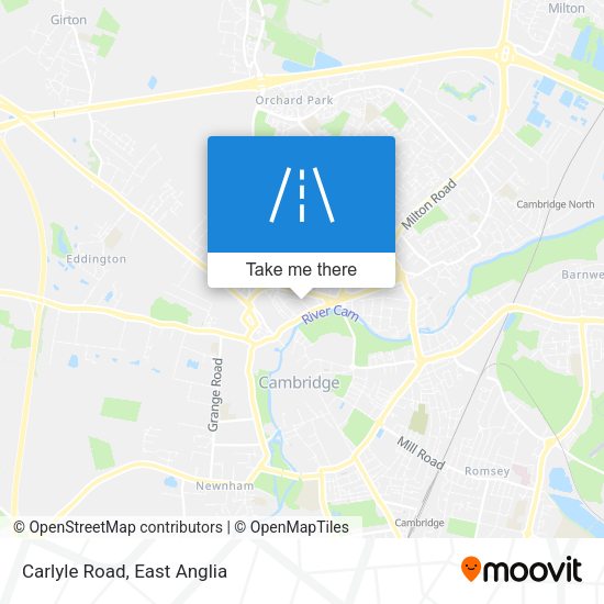 Carlyle Road map