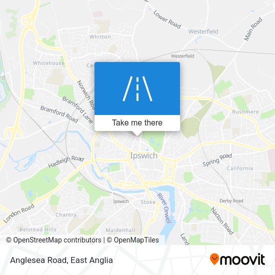 Anglesea Road map
