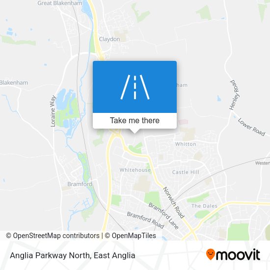 Anglia Parkway North map