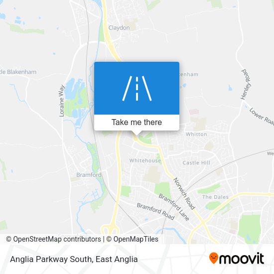 Anglia Parkway South map