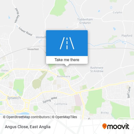 Angus Close map