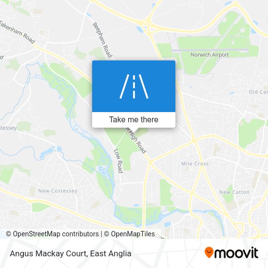 Angus Mackay Court map