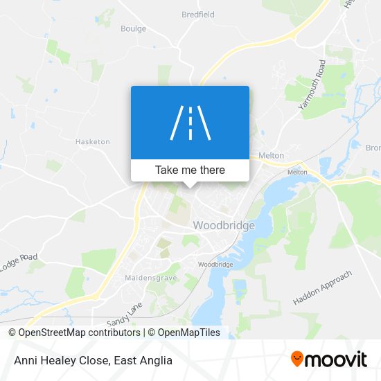 Anni Healey Close map