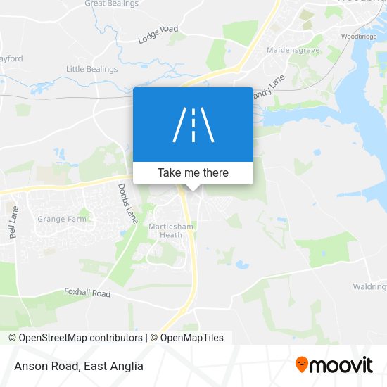 Anson Road map