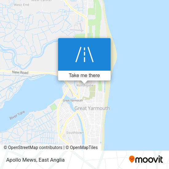 Apollo Mews map