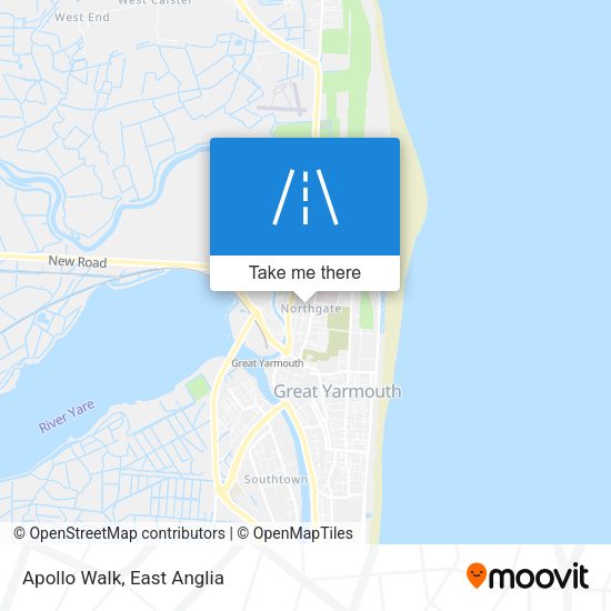 Apollo Walk map