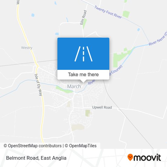 Belmont Road map