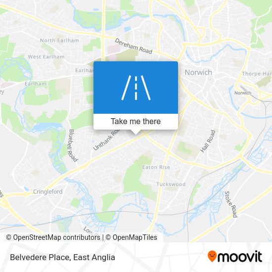 Belvedere Place map