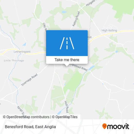 Beresford Road map