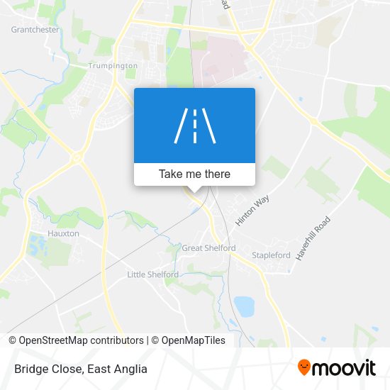 Bridge Close map