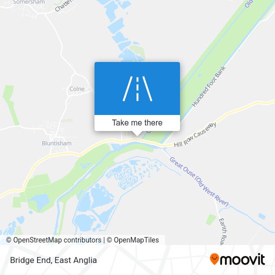 Bridge End map