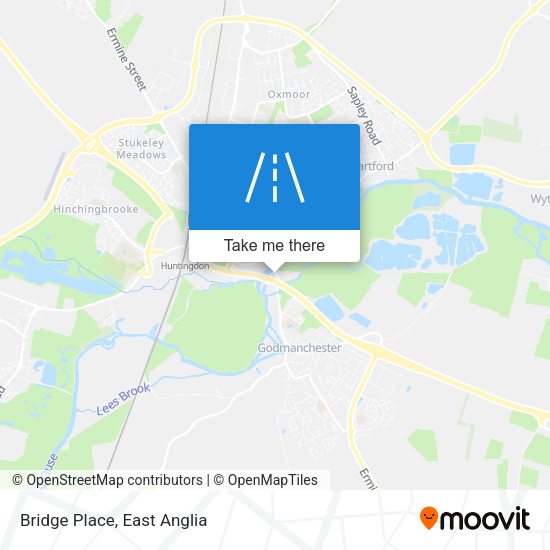 Bridge Place map