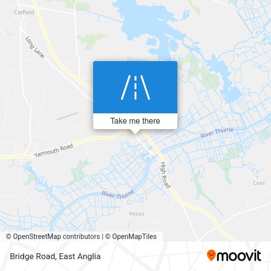 Bridge Road map