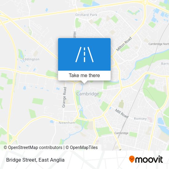 Bridge Street map