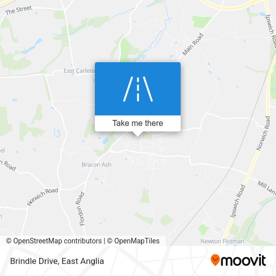 Brindle Drive map