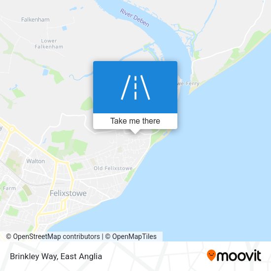 Brinkley Way map