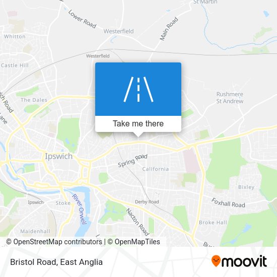 Bristol Road map