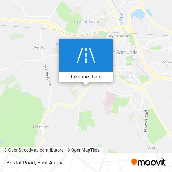 Bristol Road map