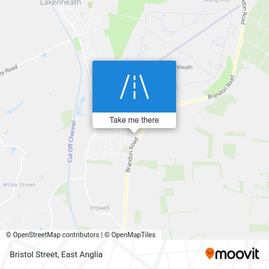 Bristol Street map
