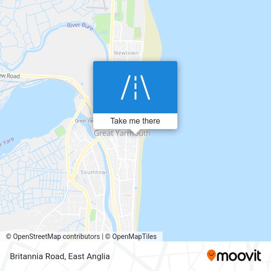 Britannia Road map