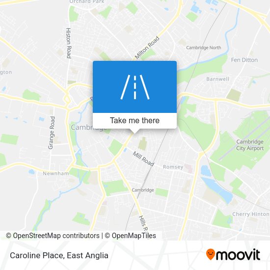 Caroline Place map