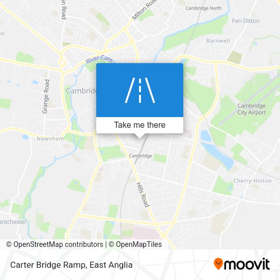 Carter Bridge Ramp map