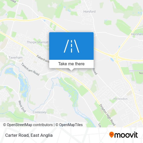 Carter Road map