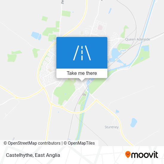 Castelhythe map