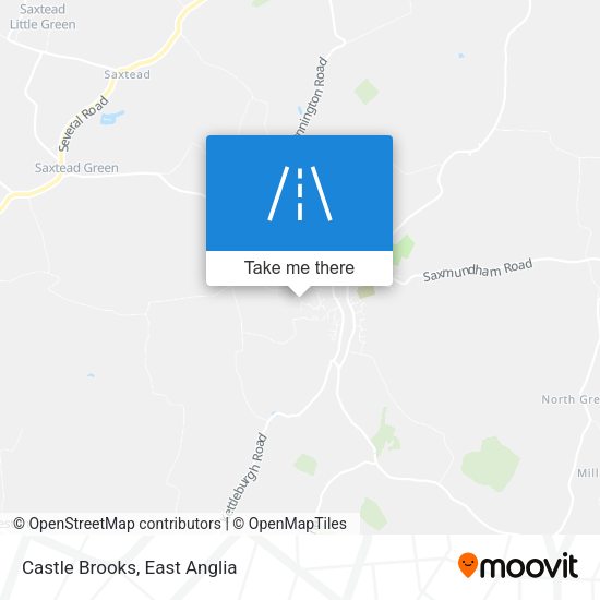 Castle Brooks map