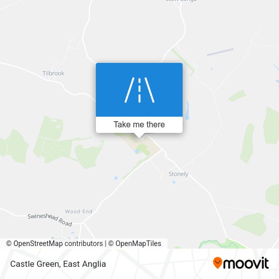 Castle Green map